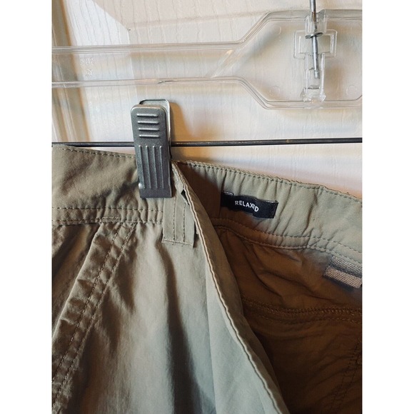 Rei Men's Shorts Size 36 Khaki Converts To Pants * No Bottom Portion To‎ Zip In* - Picture 4 of 7